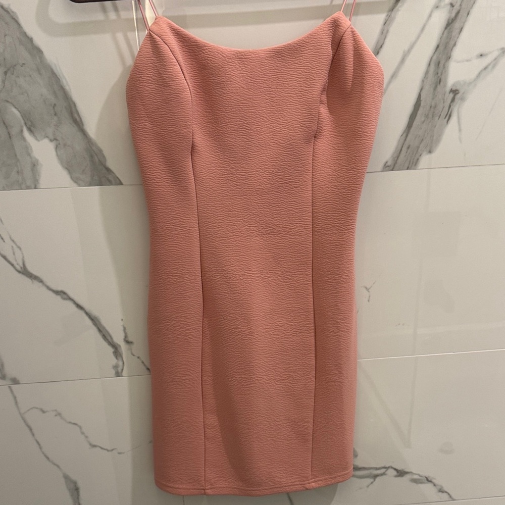 Fashion Nova Blush Mini Dress